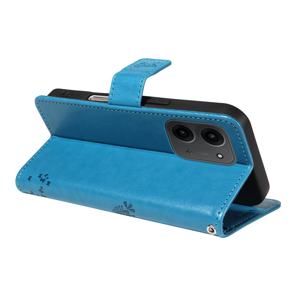 Fák könyve tok Xiaomi Redmi 15C 4G/5G (173mm) - kék