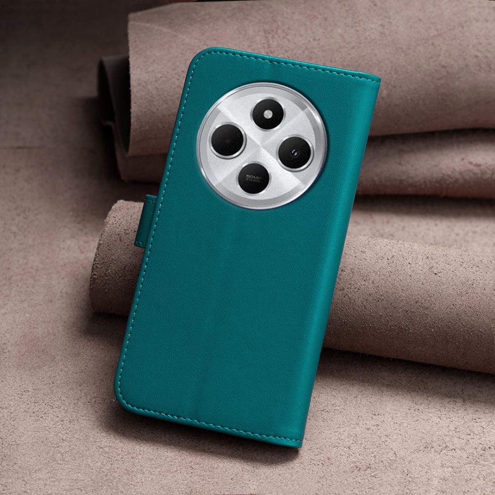 BNF könyvtáska Xiaomi Redmi 14C/Poco C75-hez - zöld