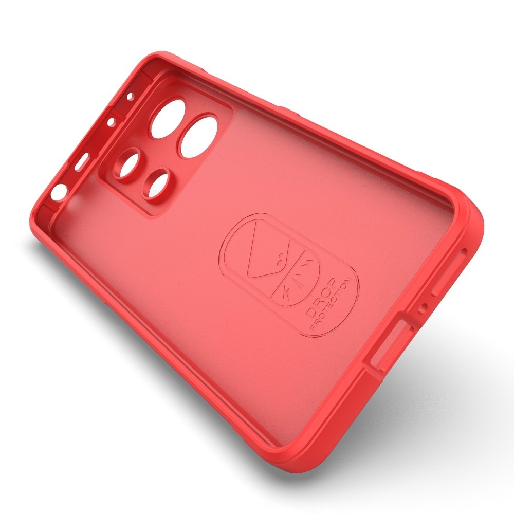 Rugg tartós zselés tok Xiaomi Redmi Note 13-hoz - piros