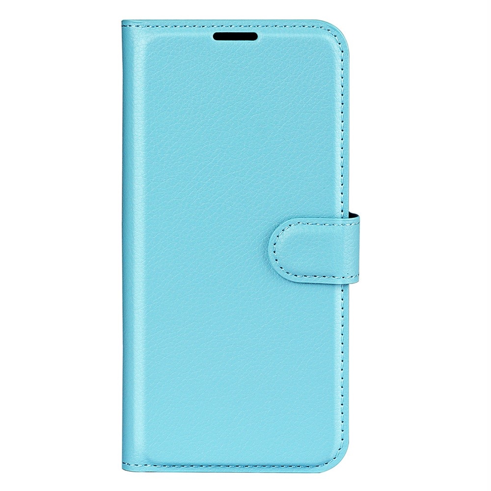 Litchi könyv tok Samsung Galaxy A26 5G - kék