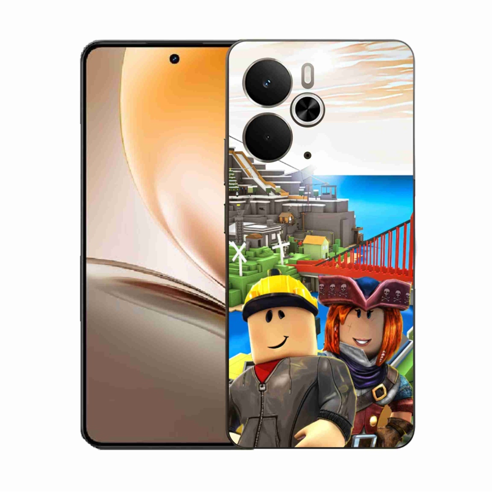 Zselés borítás mmCase a Realme 14 5G készülékhez - roblox 1