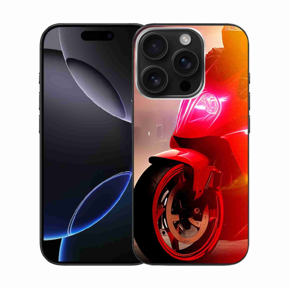 Zselés borítás mmCase iPhone 16 Pro készülékhez - motoros