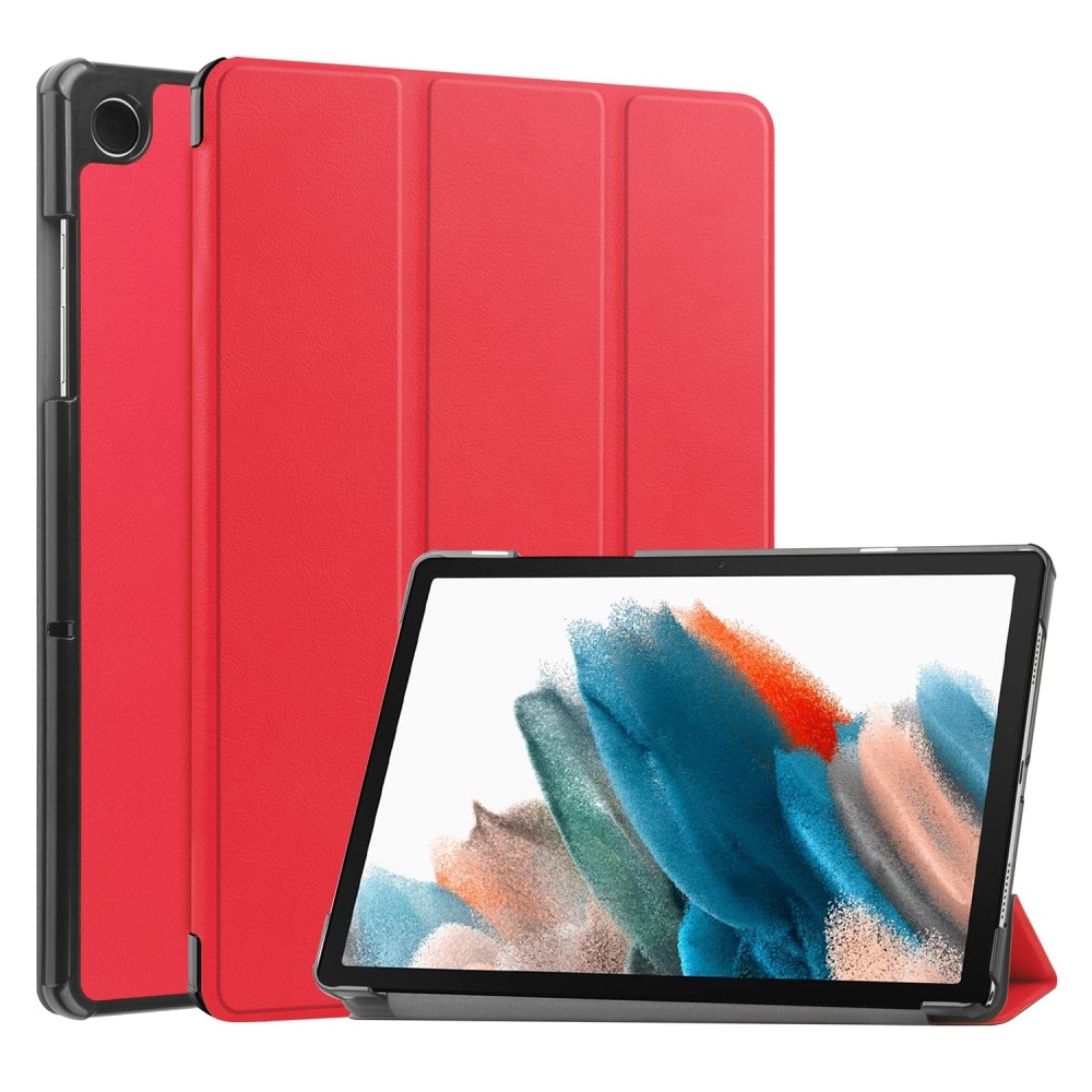 Intelligens záró tok Samsung Galaxy Tab A9 készülékhez - piros