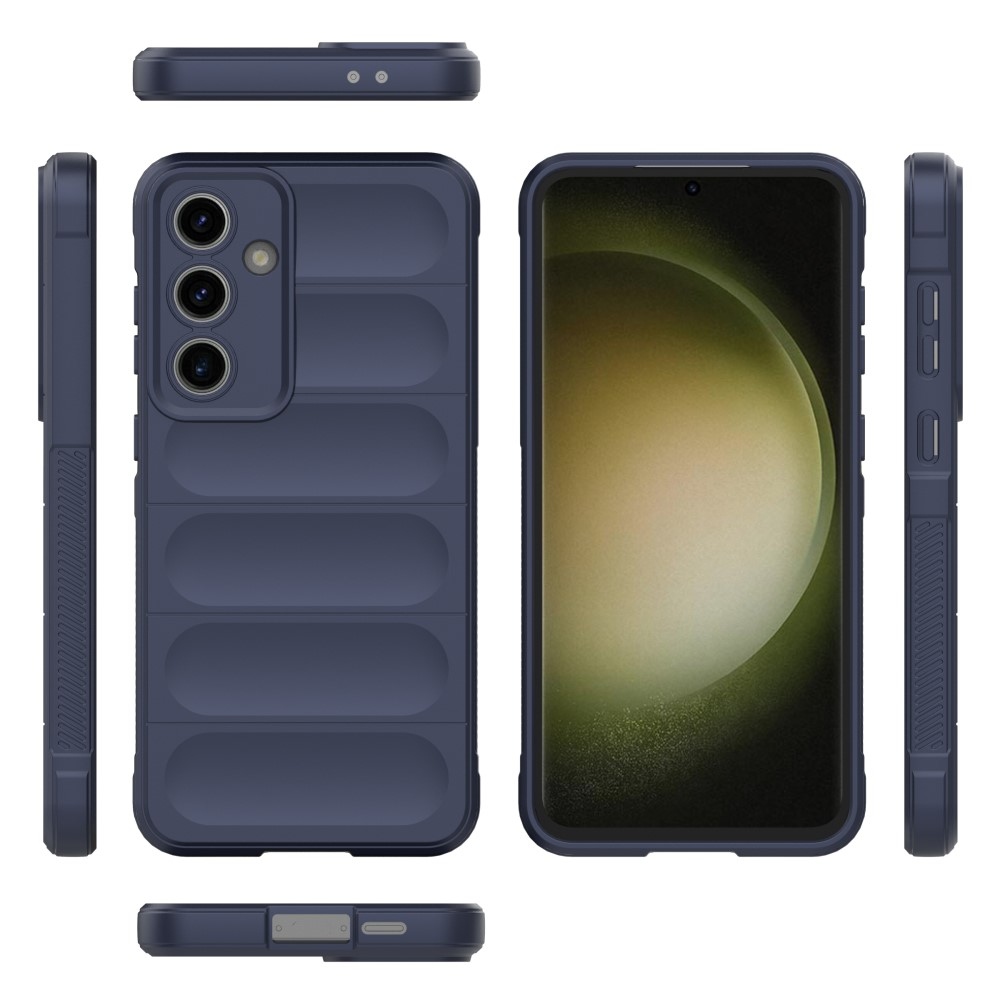Rugg tartós zselés tok Samsung Galaxy S24 FE készülékhez - sötétkék