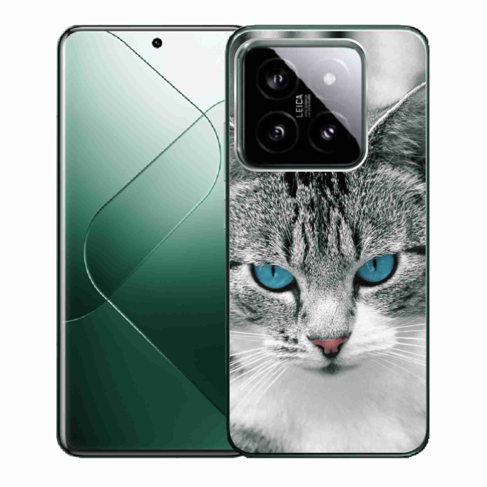 Gél borítás mmCase a Xiaomi 14-hez - cat view 1
