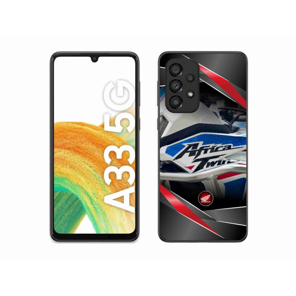 Gél borítás mmCase Samsung Galaxy A33 5G - motoros honda