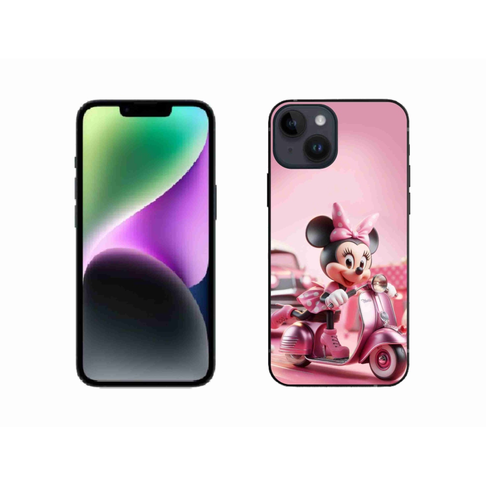 Zselés borítás mmCase iPhone 14 készülékhez - minnie 1