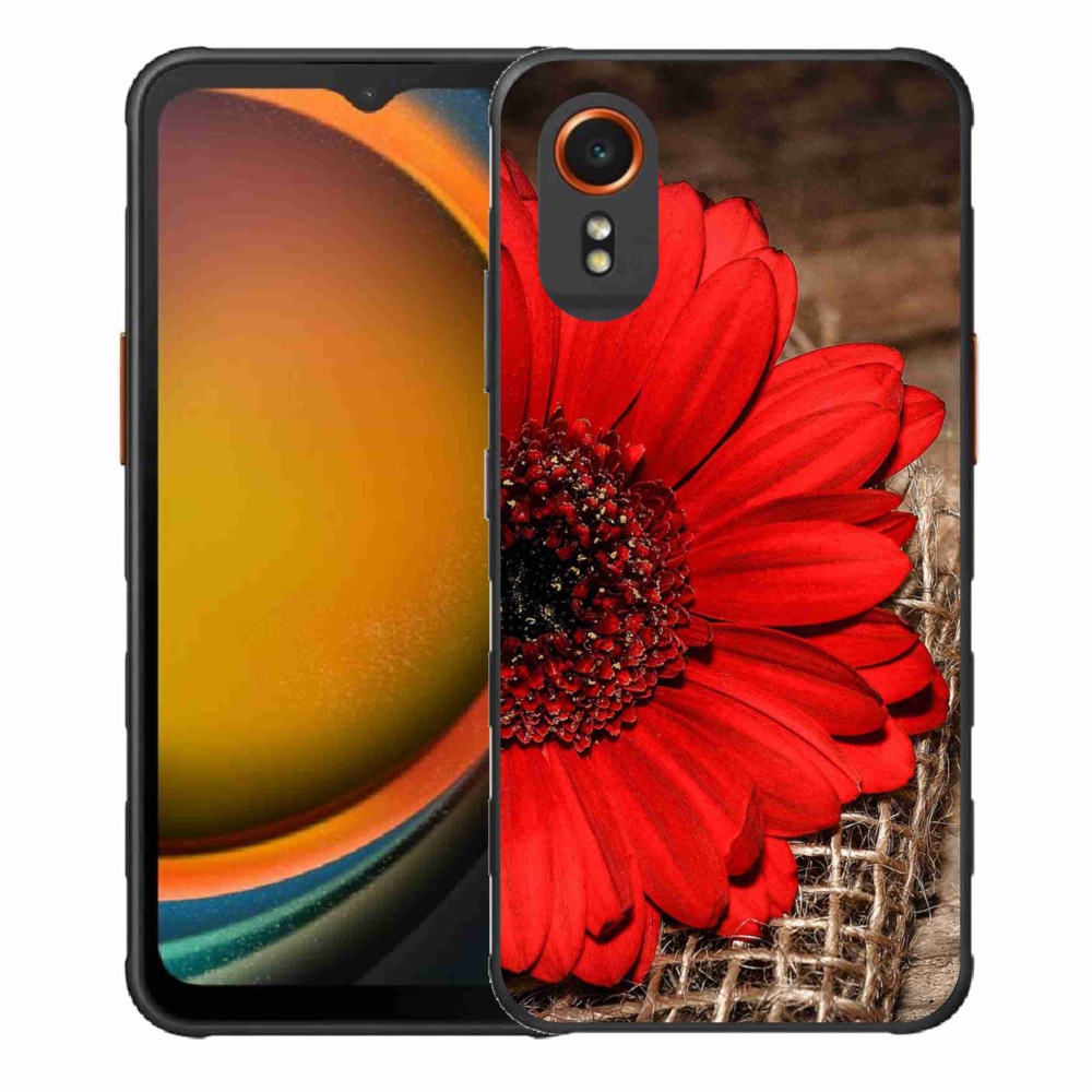 Gél borítás mmCase Samsung Galaxy Xcover 7 készülékhez - gerbera