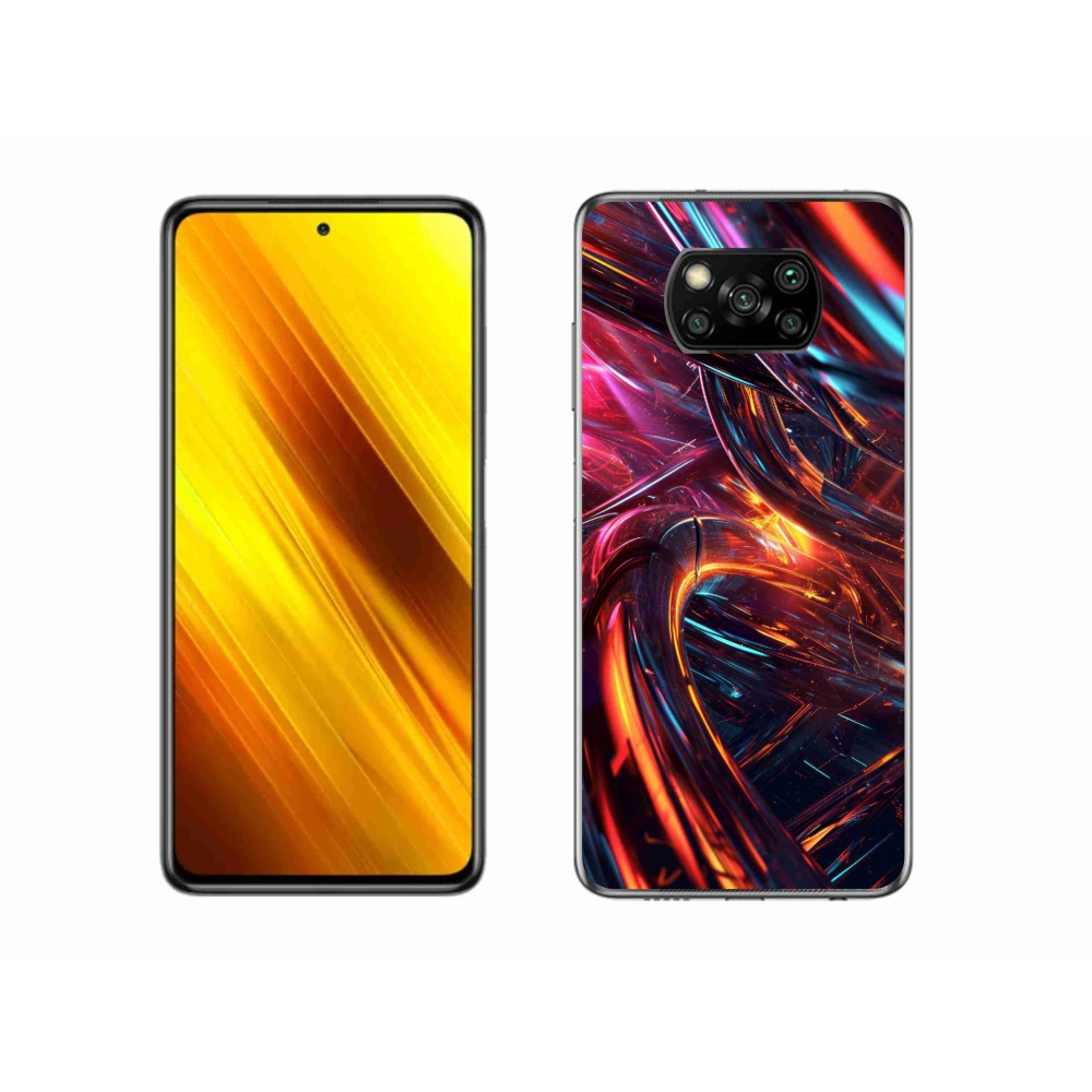 Gél borítás mmCase a Xiaomi Poco X3 Pro számára - absztrakt motívum 10