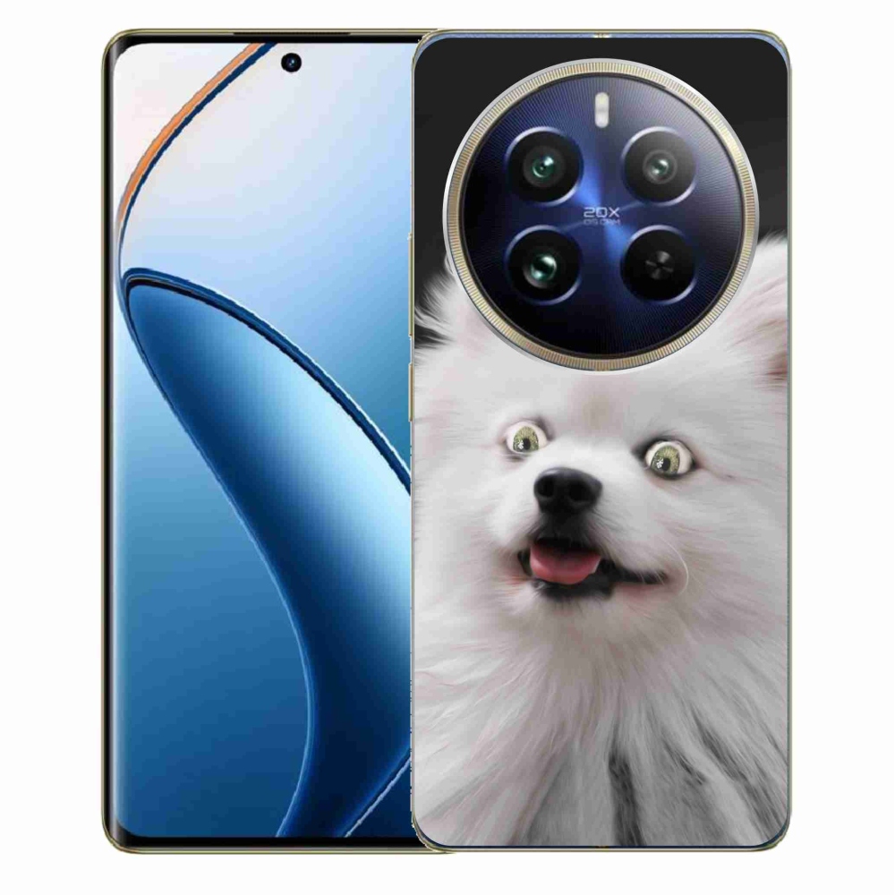 Gél borítás mmCase a Realme 12 Pro 5G/12 Pro+ 5G számára - fehér tipp