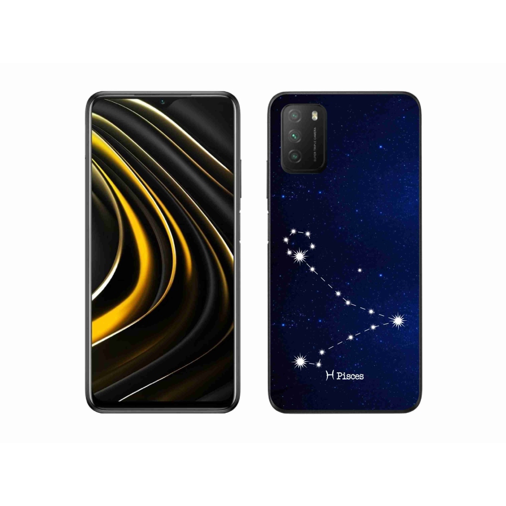 Gél borítás mmCase a Xiaomi Poco M3-hoz - csillagkép Halak