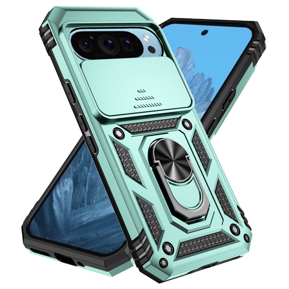 Csúszásálló borítás a Google Pixel 10 Pro/Pixel 10/9 Pro/9 készülékhez - zöld színű