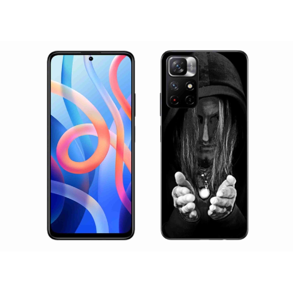Gél borító mmCase a Xiaomi Redmi Note 11S 5G számára - titokzatos személy