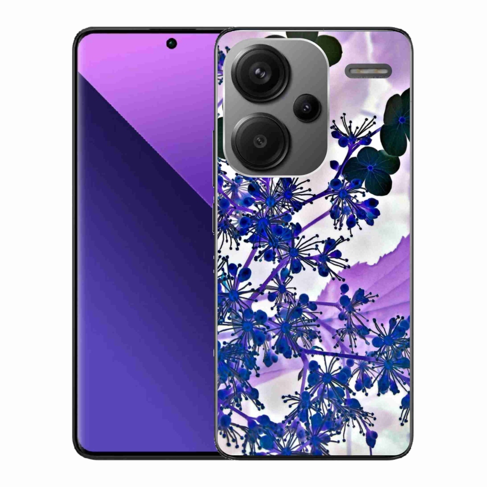Gél borítás mmCase a Xiaomi Redmi Note 13 Pro+ 5G - hortenzia virághoz