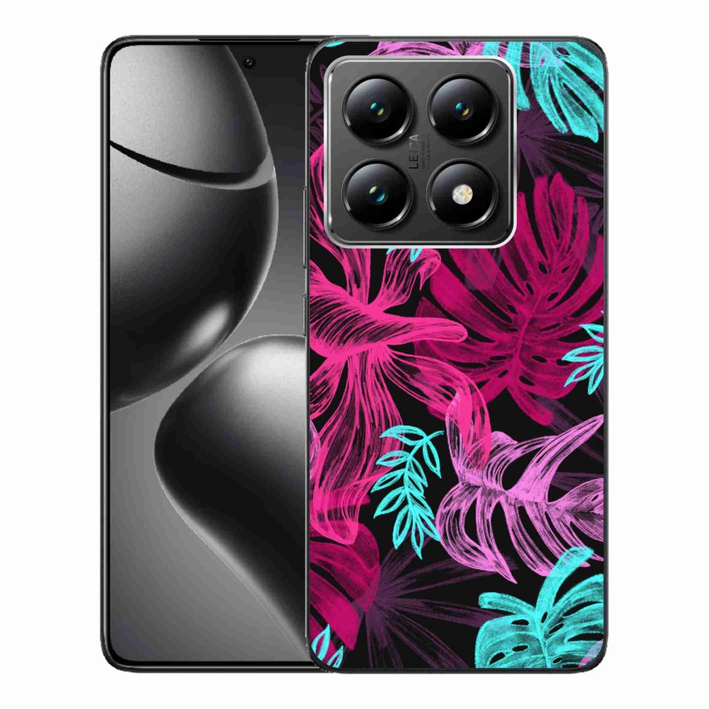 Gél borítás mmCase a Xiaomi 14T számára - virágok 1