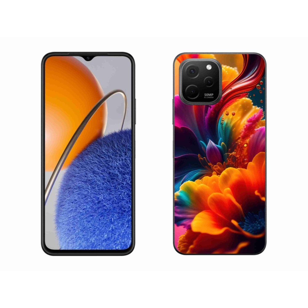 Gél borítás mmCase a Huawei Nova Y61 készülékhez - absztrakt motívum 2