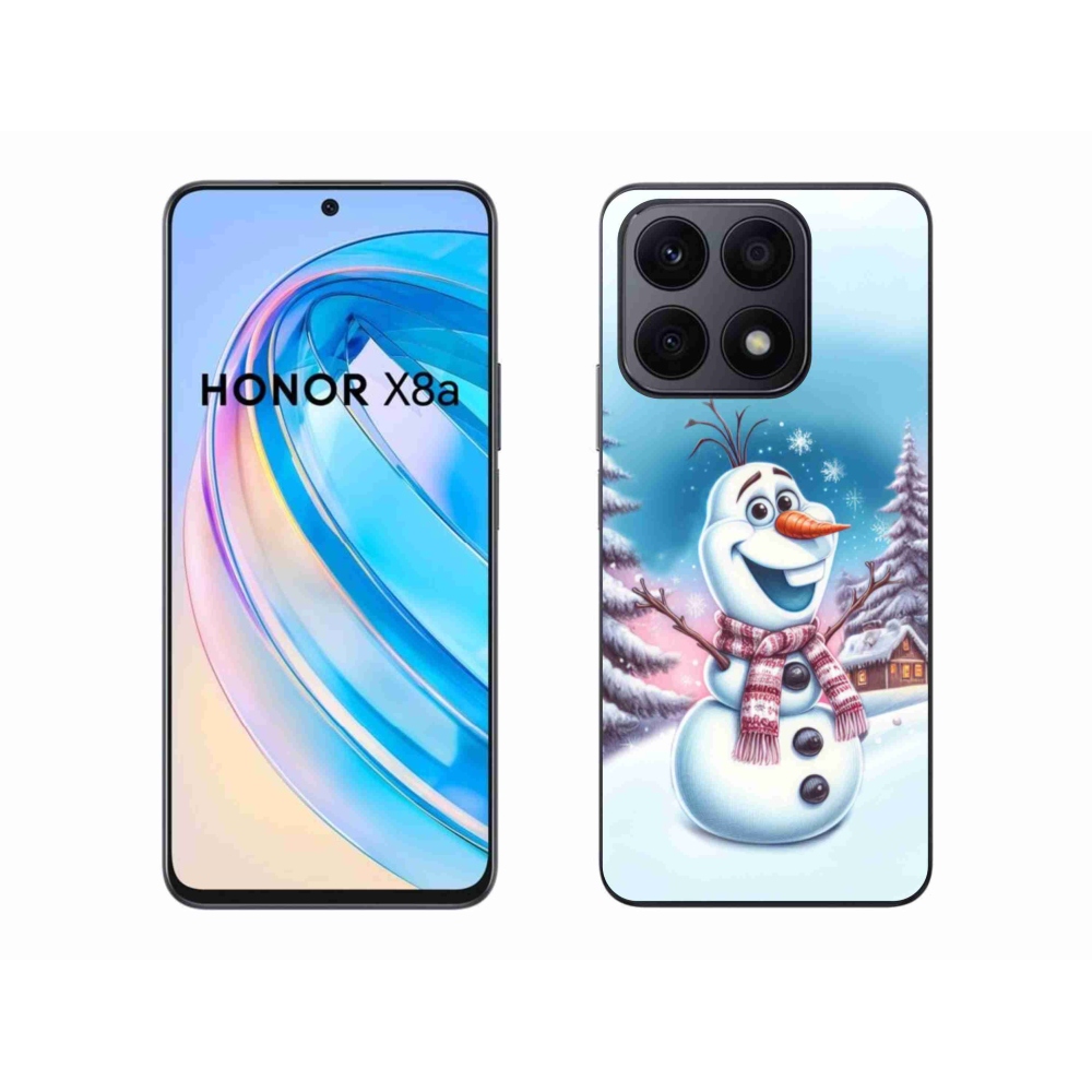 Zselés borítás mmCase a Honor X8a számára - ice kingdom
