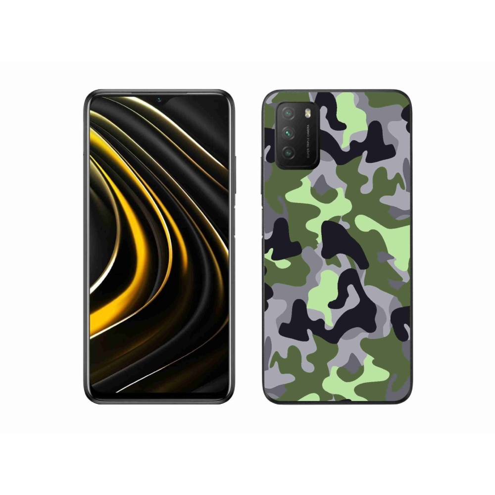 Gél borítás mmCase a Xiaomi Poco M3-hoz - terepszínű minta 7