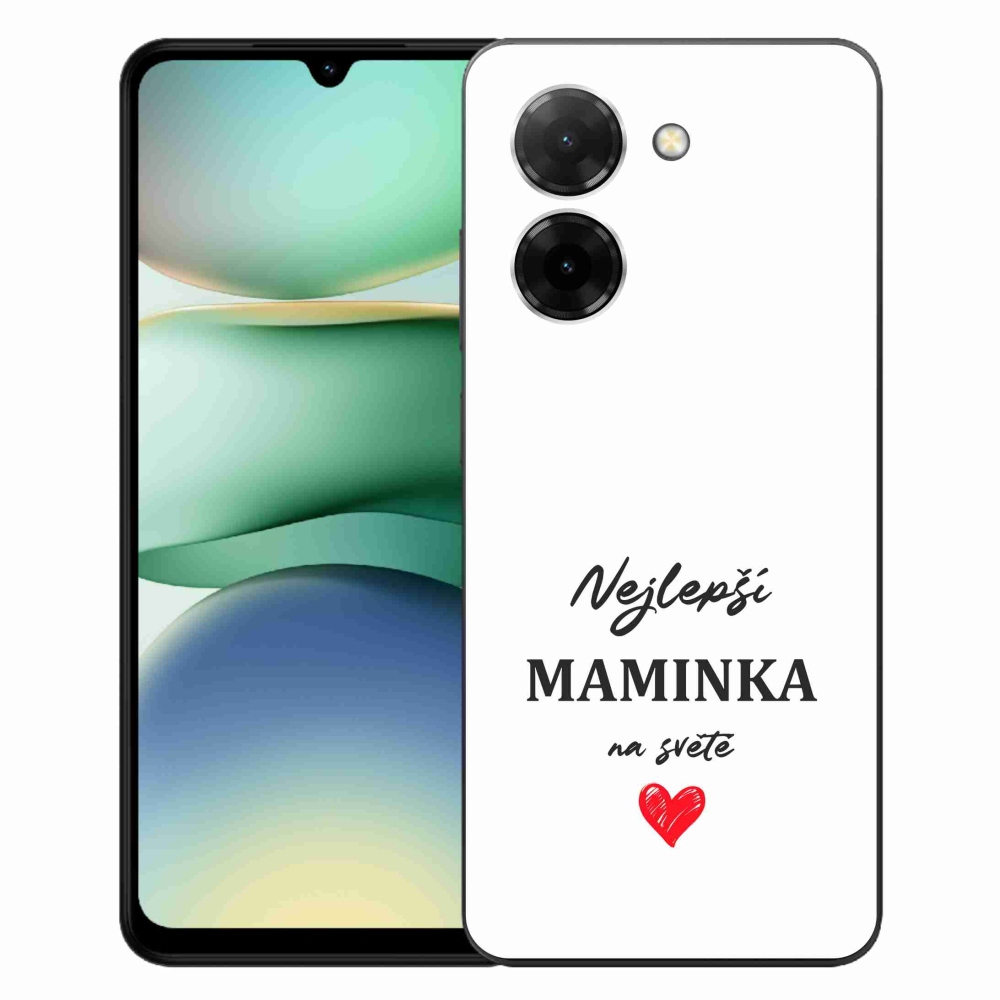 Gél borító mmCase a Xiaomi Redmi A5 (171.7x77.8x8.3mm) - legjobb anya 1 fehér háttérrel