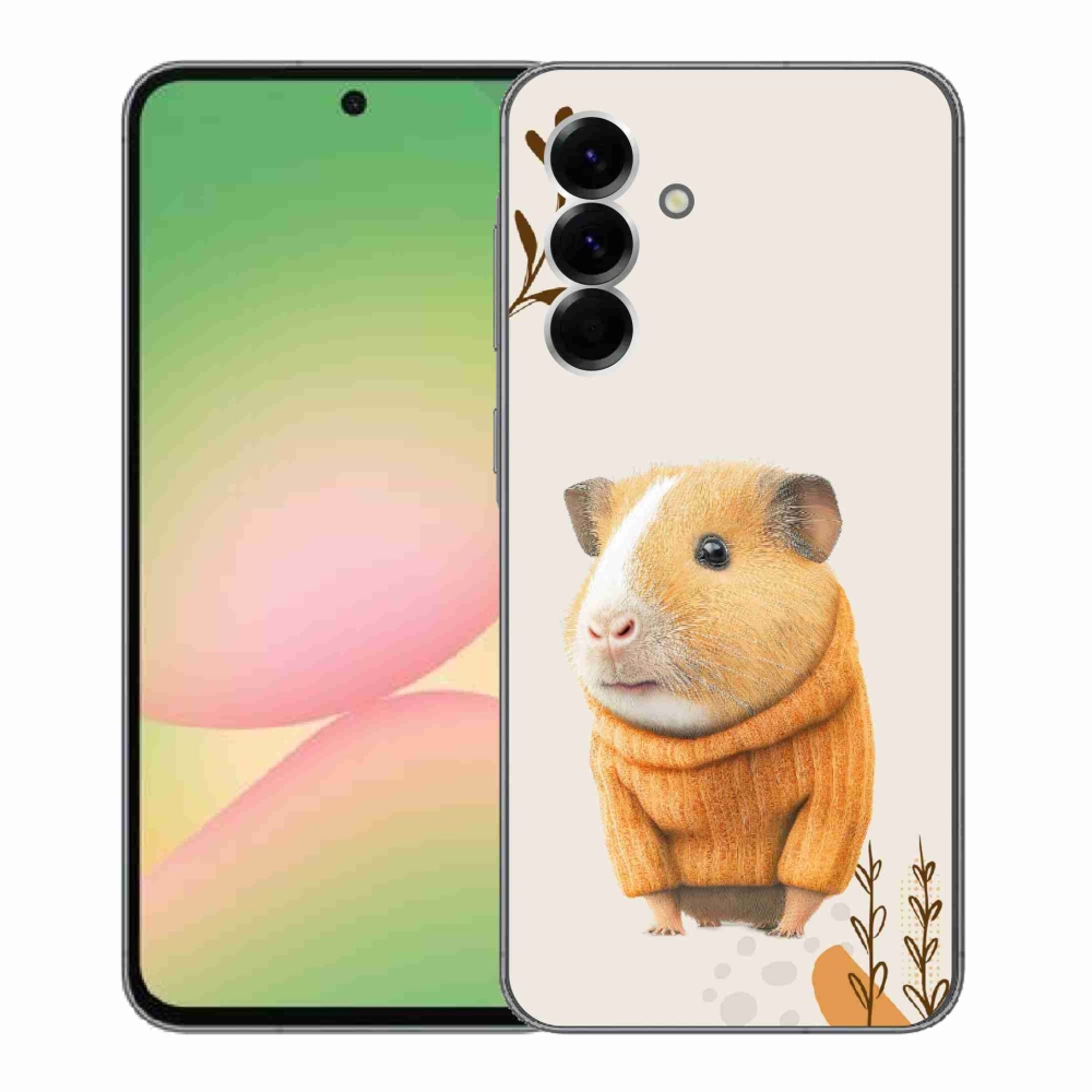 Gél borítás mmCase Samsung Galaxy A56 5G - tengerimalac pulóverben