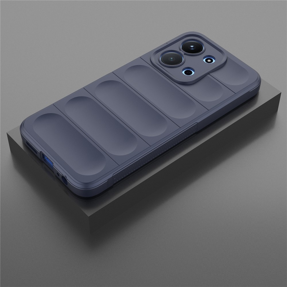 Rugg tartós zselés tok Xiaomi Redmi 15C 4G (171mm)/Poco C85 4G (171mm) - sötétkék