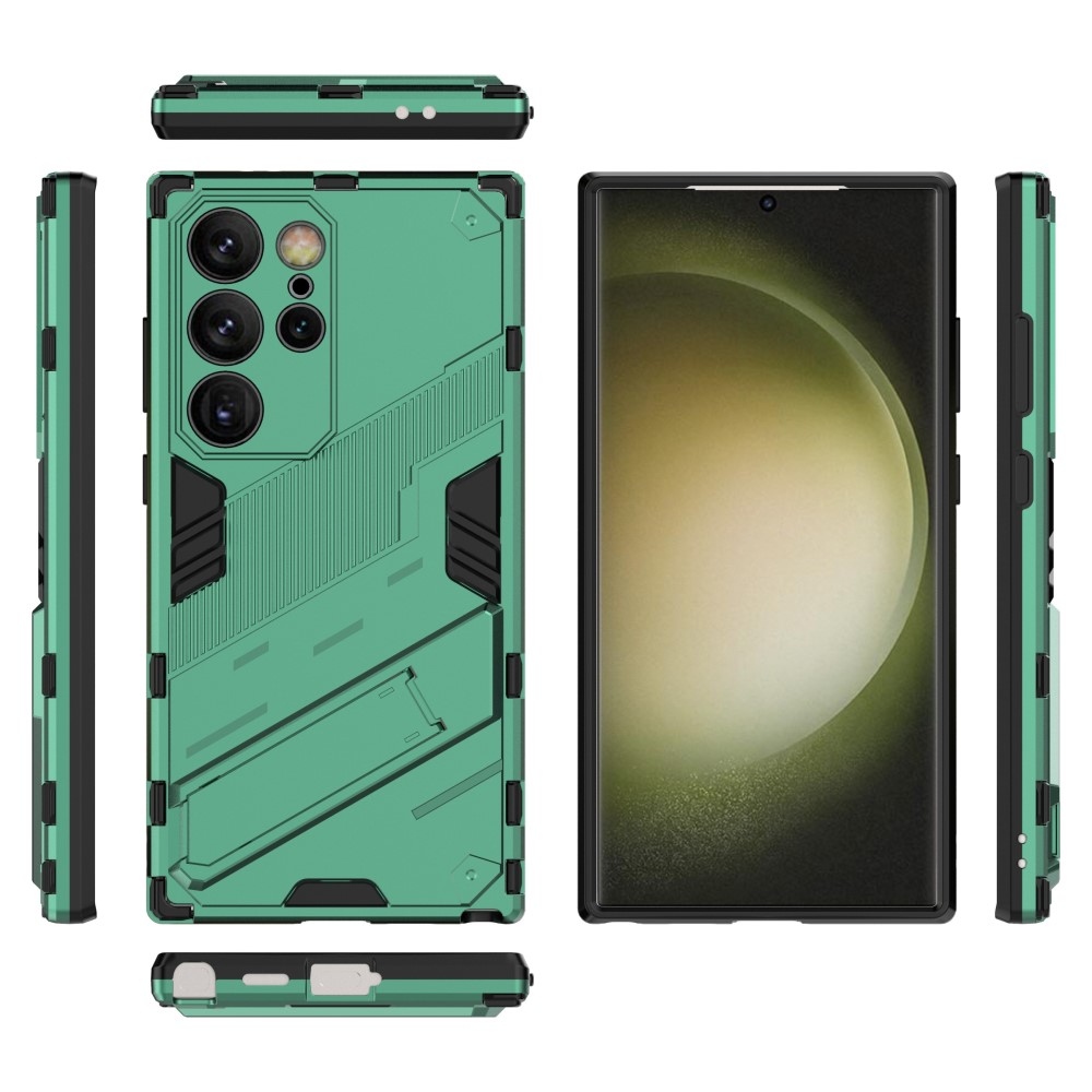 Tartós borítás Samsung Galaxy S24 Ultra készülékhez - zöld