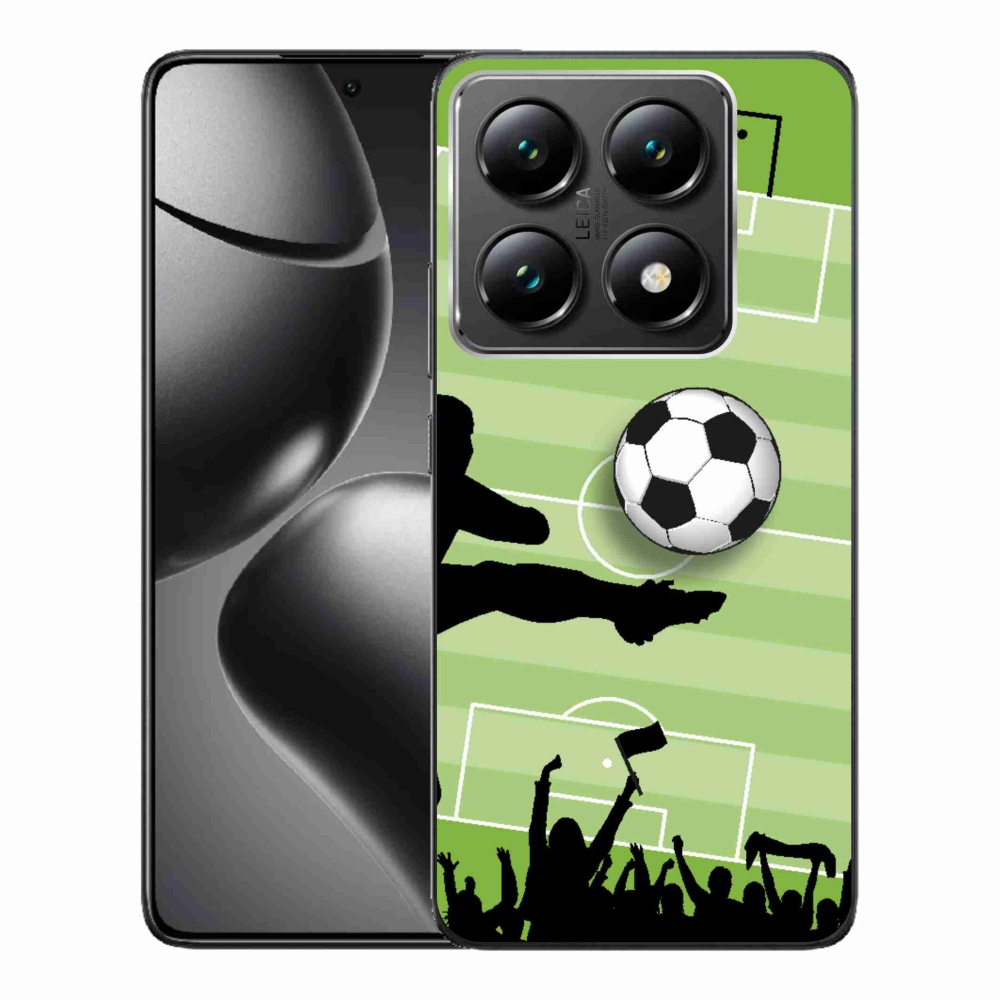 Gél borítás mmCase a Xiaomi 14T Pro számára - futball 3