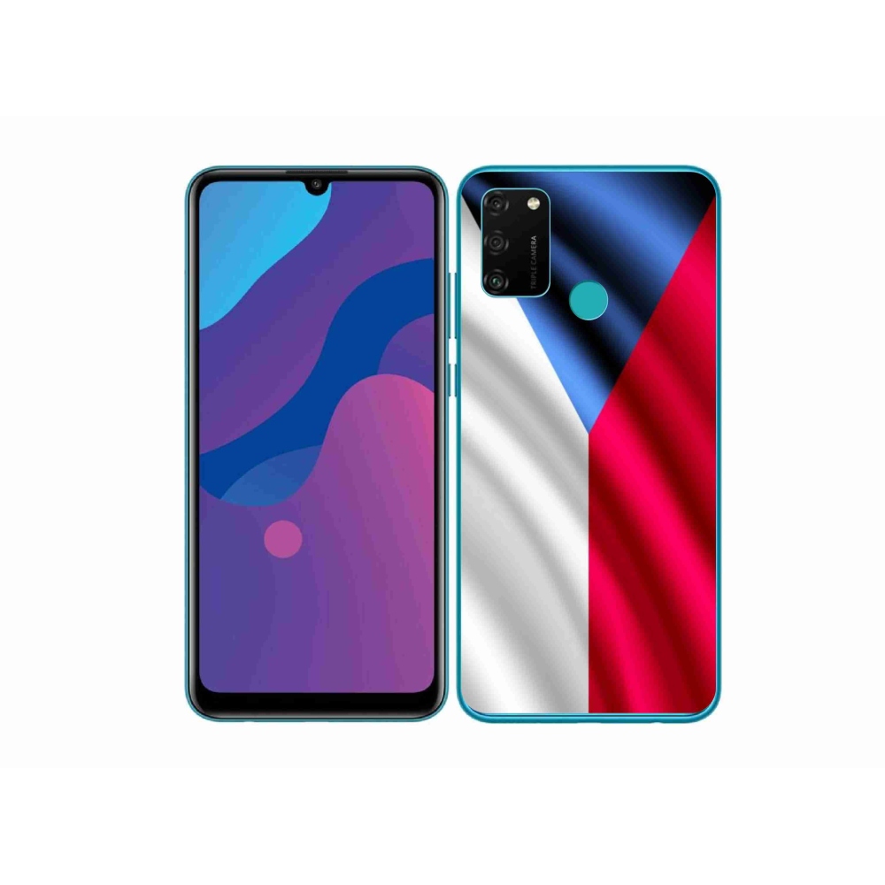 Gél borítás mmCase a Honor 9A számára - cseh zászló