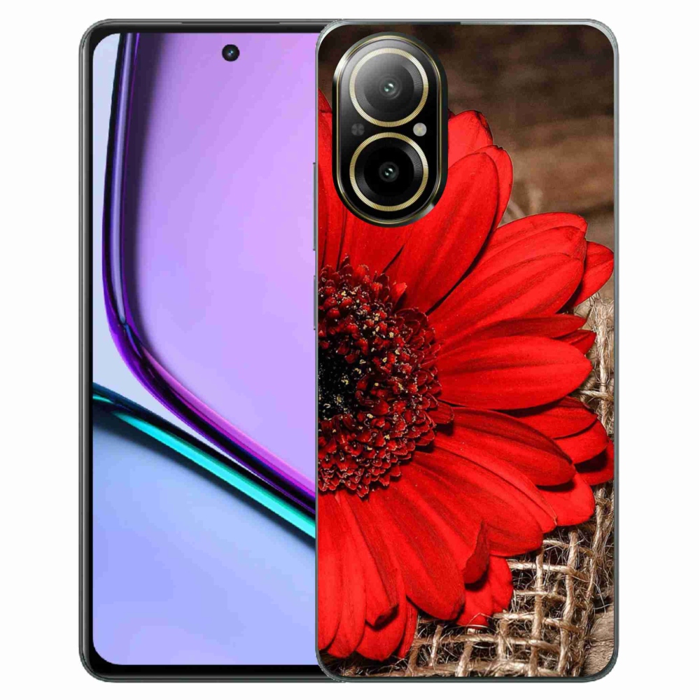Gél borítás mmCase a Realme C67 készülékhez - gerbera