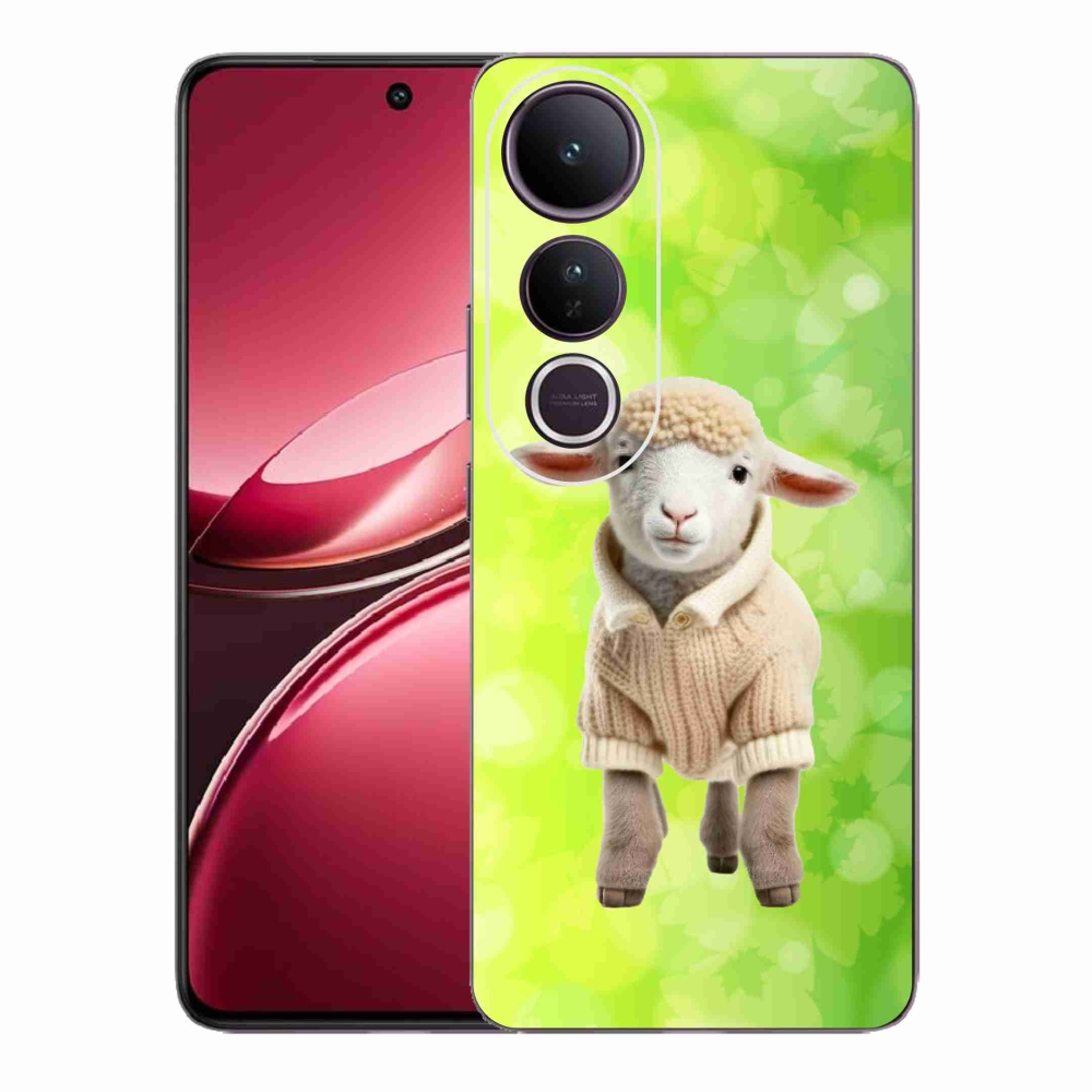 Gél borítás mmCase a Vivo V50 Lite 4G/5G készülékhez - bárány pulóverben