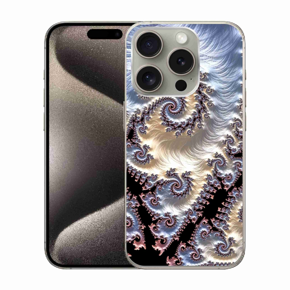 Gél borítás mmCase iPhone 15 Pro készülékhez - absztrakt motívum 22