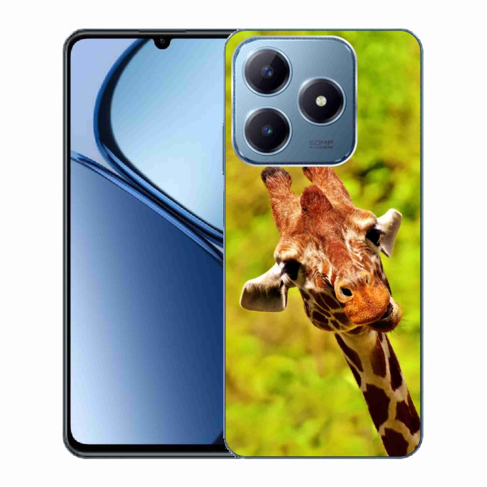 Gél borítás mmCase a Realme C63 készülékhez - zsiráf