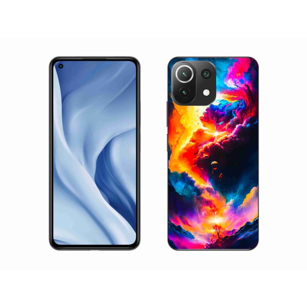 Gél borítás mmCase a Xiaomi Mi 11 Lite 4G/5G készülékhez - absztrakt motívum