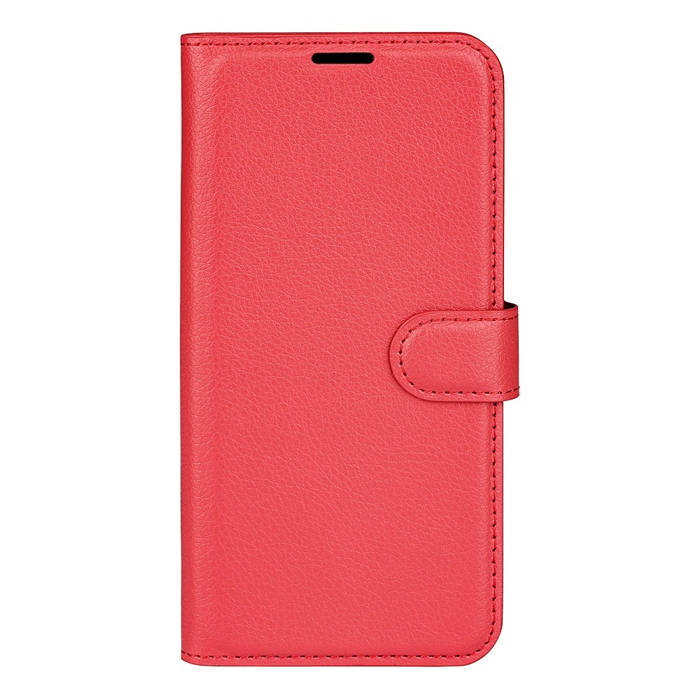 Litchi könyv tok Samsung Galaxy Xcover 7 Pro készülékhez - piros