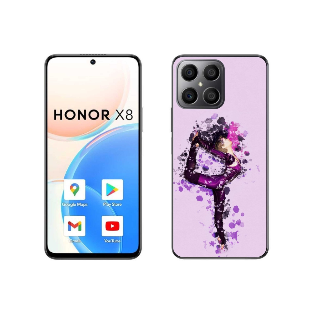 Gél borítás mmCase a Honor X8 4G-hez - balett