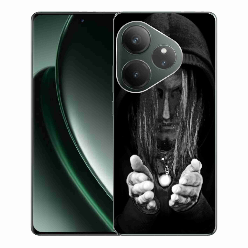 Gél borítás mmCase a Realme GT 6 5G/GT 6T 5G számára - titokzatos személy