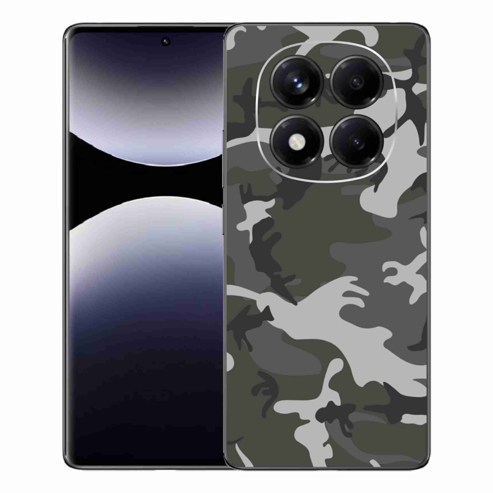 Zselés borítás mmCase a Xiaomi Redmi Note 14 Pro számára - álcázó mintás