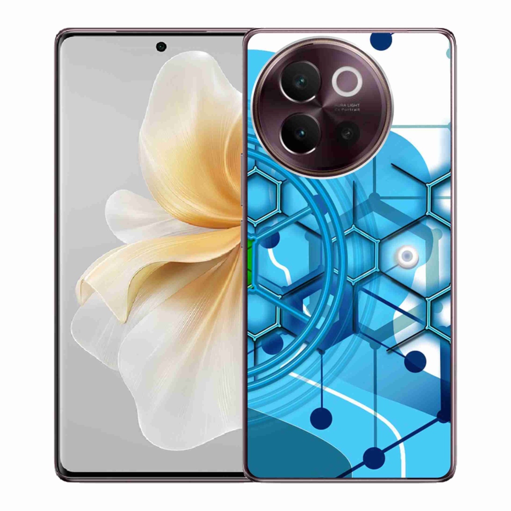 Gél borítás mmCase a Vivo V40 Lite 5G-n - absztrakt minta 2