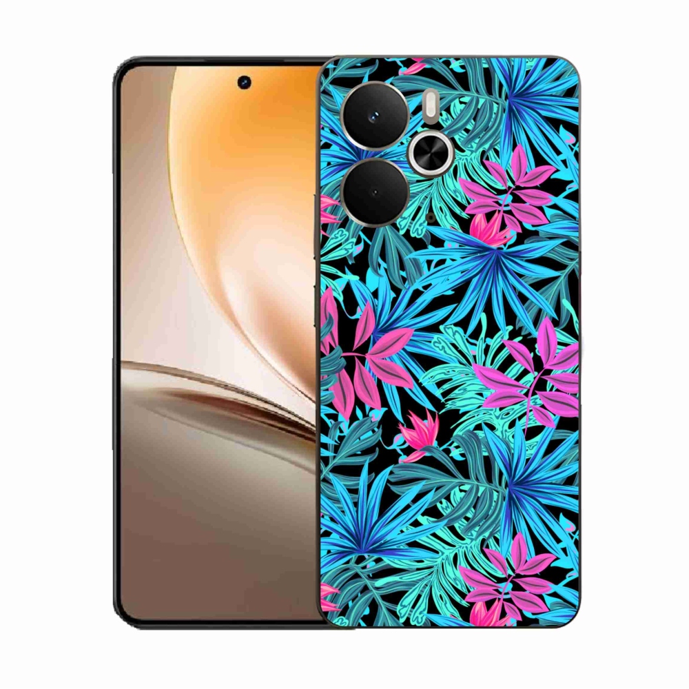 Zselés borítás mmCase a Realme 14 5G készülékhez - virágok 3