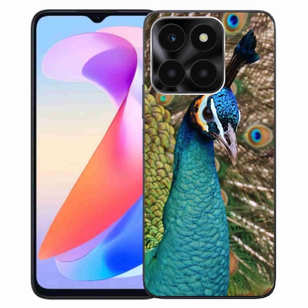 Zselés tok mmCase a Honor X6a készülékhez - páva