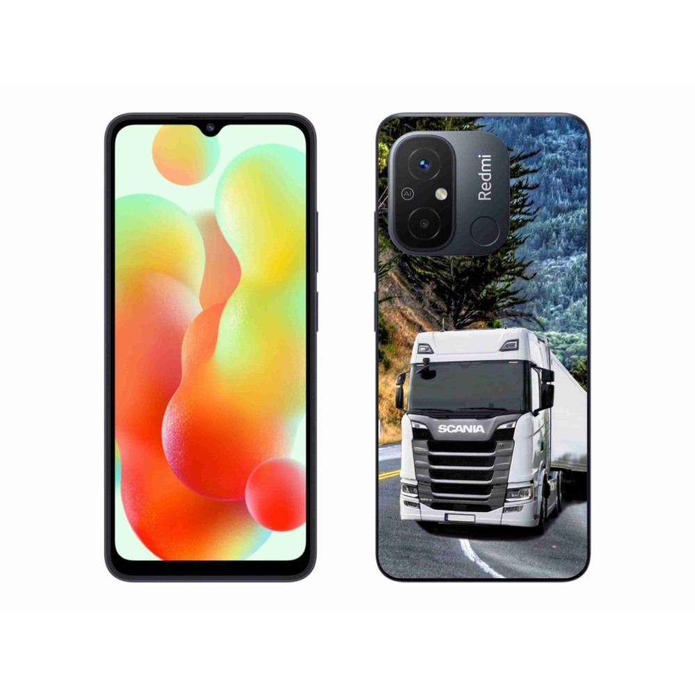 Gél borítás mmCase a Xiaomi Redmi 12C-hez - teherautó 1