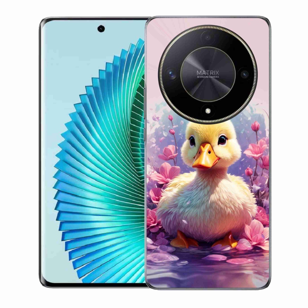 Gél borítás mmCase a Honor Magic 6 Lite 5G számára - kacsa