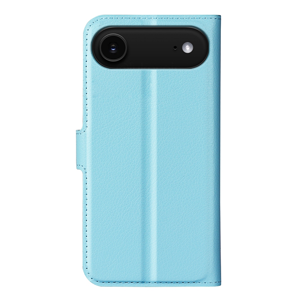 Litchi könyvtáska iPhone 17 Air készülékhez - kék