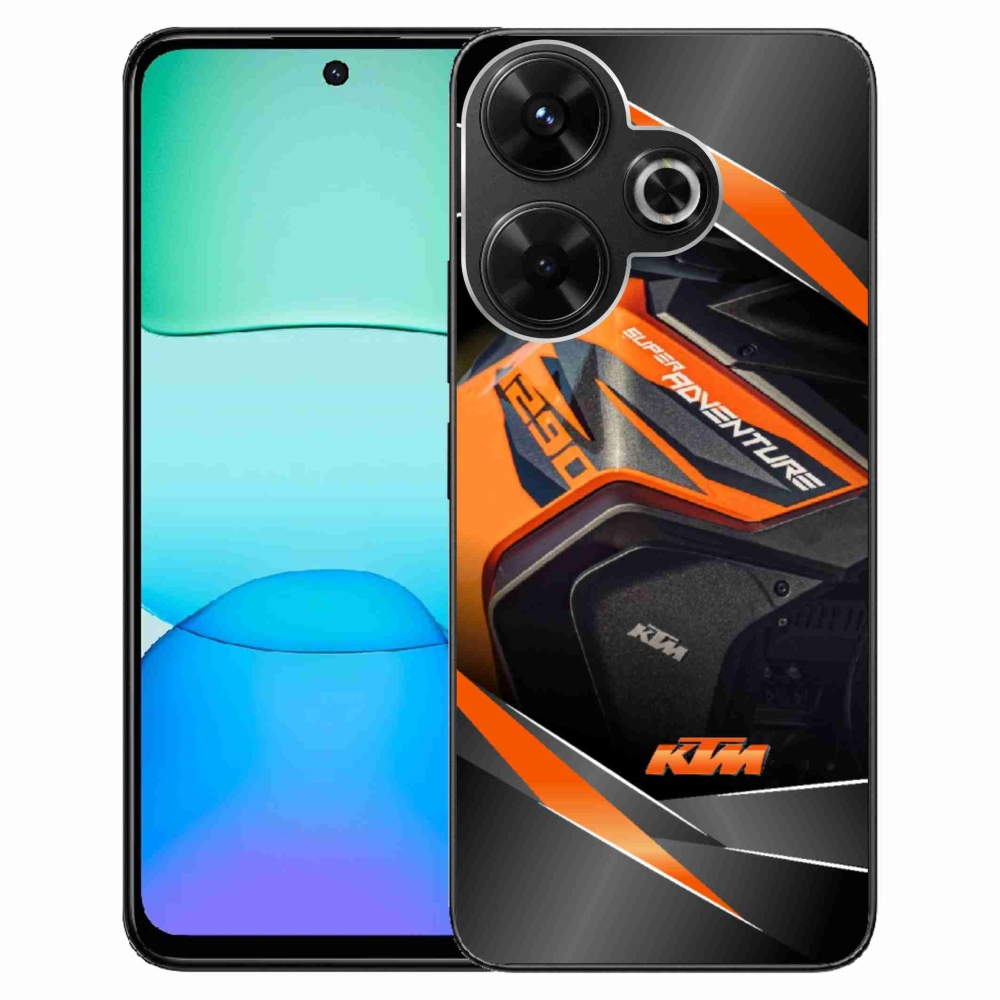 Gél borítás mmCase for Xiaomi Redmi 13 4G/Poco M6 4G - motorbike ktm
