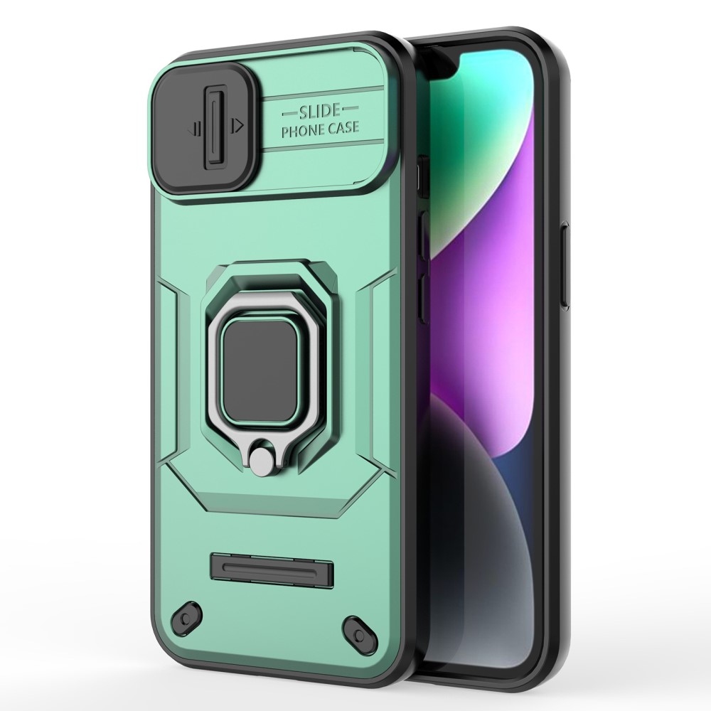 Ütésálló borítás iPhone 15 Plus készülékhez - zöld
