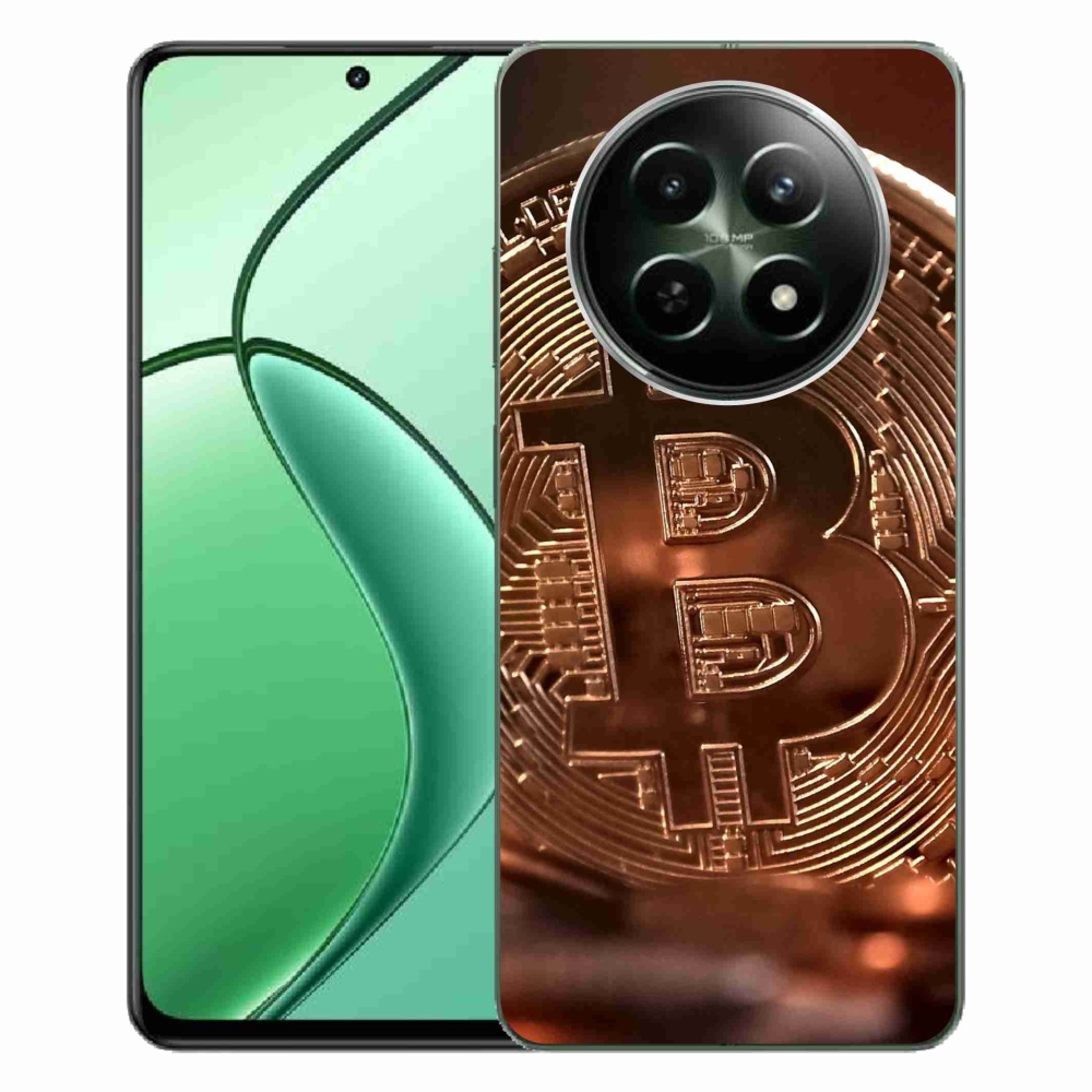 Gél borító mmCase a Realme 12 5G/12x 5G számára - bitcoin