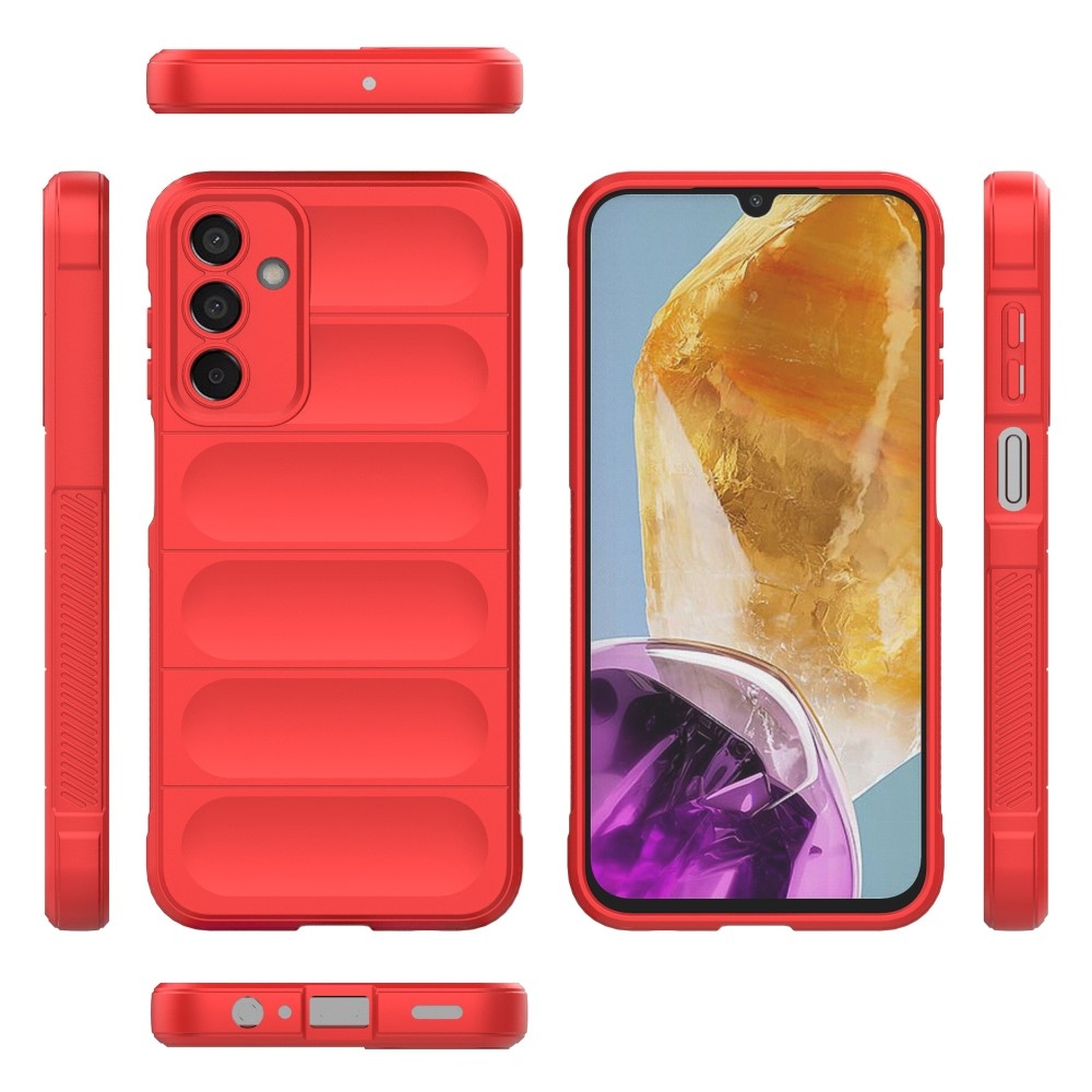 Rugg tartós zselés tok Samsung Galaxy M15 5G - piros