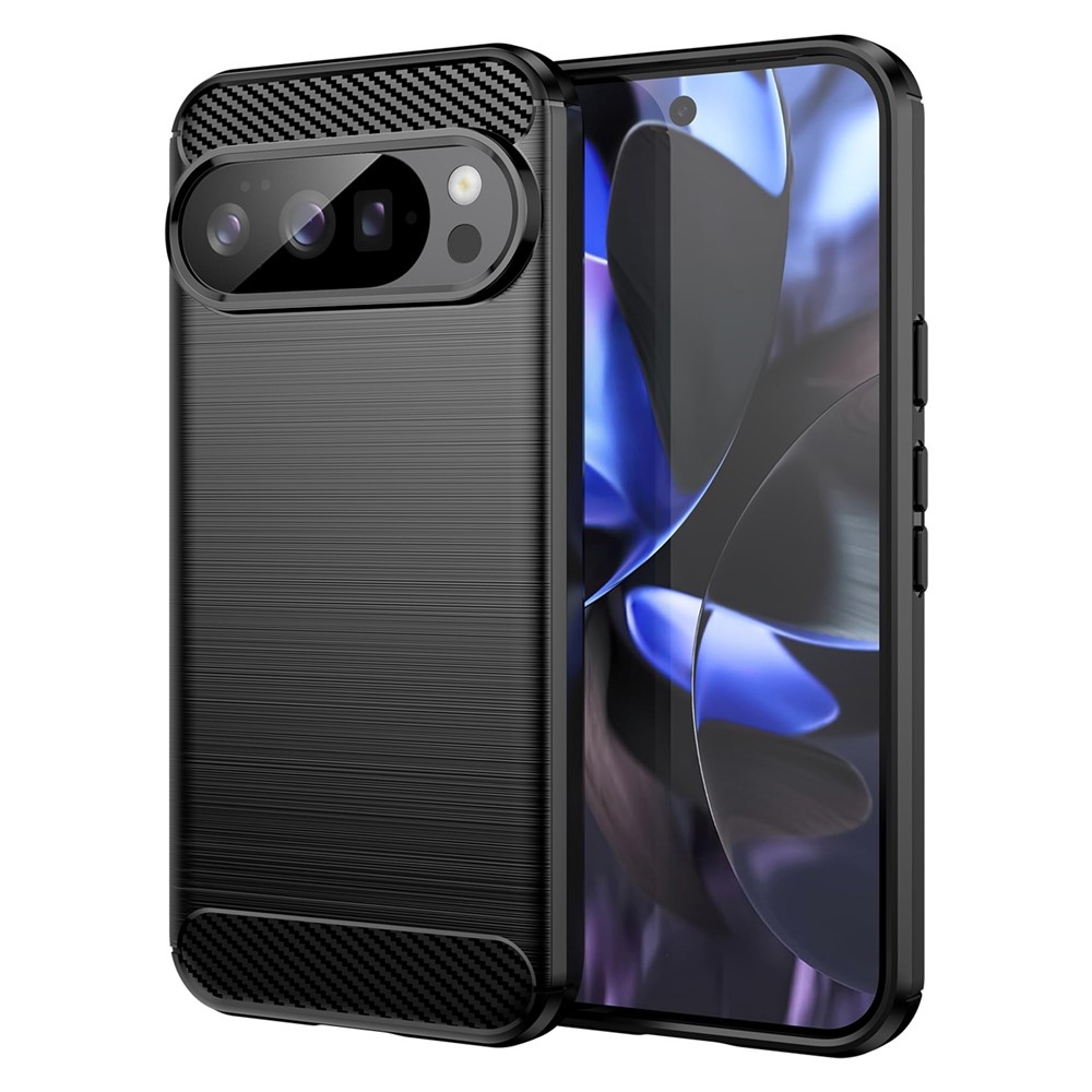 Szénálló zselés tok a Google Pixel 10 Pro/Pixel 10 készülékhez - fekete
