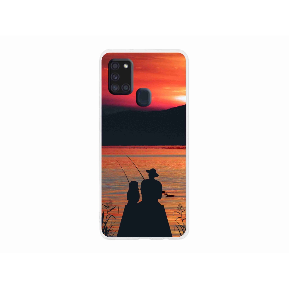 Zselés borítás mmCase Samsung Galaxy A21s - halászat 3