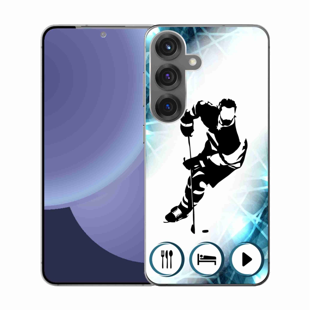 Gél borítás mmCase Samsung Galaxy S25 - jégkorong 1
